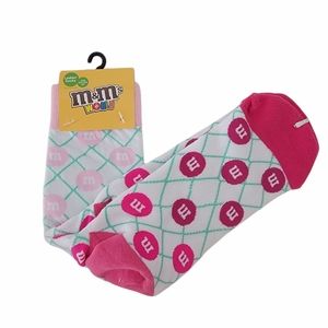 M&M's World Ladie's Socks One Sz Fits All New
